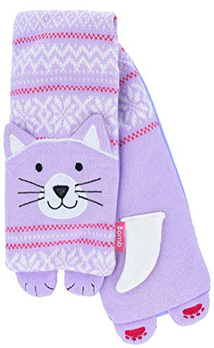 Bomb Cosmetics Clarissa the Cat Nackenwärmer, gestrickt, mikrowellengeeignet, Kräuterdesign, Hot Pack, 1,5 kg
