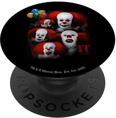 IT: TV Mini Series Many Faces of Pennywise PopSockets mit austauschbarem PopGrip