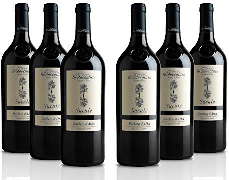 Lo Zoccolaio - Vino Rosso - Barbera d'Alba DOC Superiore Suculè - Pacco da 6 X 750 ml