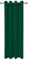 Rollmayer Vorhänge mit Ösen Kollektion Vivid (Smaragdgrün 46, 135x240 cm - BxH - 2 er Pack) Blickdicht Uni einfarbig Gardinen Schal für Schlafzimmer Schal