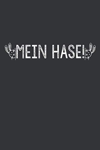 Mein Hase: Ostern Notizbuch - Ostern Geschenk für Osterhasen - 120 linierte Seiten | DINA5 | Oster Geschenkidee für Osterneste mit Ostereier | Geschenk zu Ostern