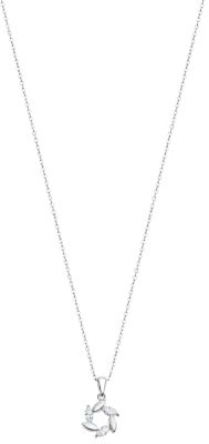 LOTUS SILVER Damenhalskette Silber 925 | Blatt-Anhänger, Feine Verarb. LP3188-1/1, Damenhalsketten, Geburtstagsgeschenk, Jahrestag, Valentinstag, Muttertag und mehr