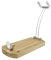 TM Electron HOCU104 Jamonero de Madera de bambú con Cabezal Fijo metálico, Tacos de Silicona para una Buena adherencia y Sistema de Plegado, para Todo Tipo de paletillas y jamones
