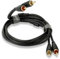 QED Connect - Cable de RCA a RCA Estereo (3 Metros)