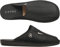 ESTRO Hausschuhe Herren Leder Herrenhausschuhe - Hausschuh Männer Pantoffel Pantoffeln Pantoletten Slipper Mann Warm FROST (41 EU, Onyx)