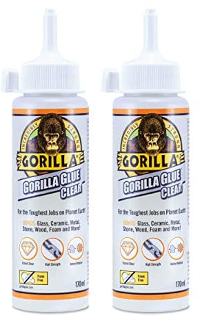GORILLA 1244505 Glue Clear 170ml (2 Pack)