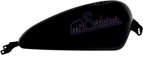 DualColorStampe Aufkleber kompatibel mit Harley-Davidson Elefanti Sahara Tank DX-SX Sticker Moto Motorbike COD.M0231 (Schwarz)