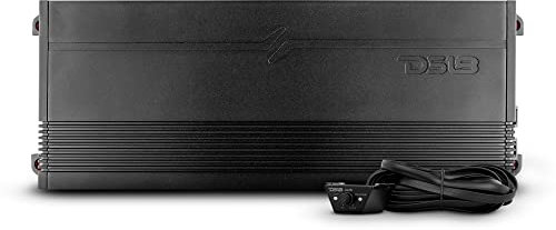DS18 G4000.5D GEN-X Full-Range Class D 5-Channel Amplifier 4000 Watts Max Power 2/4 Ohm Stable, Bridgeable, High/Low Pass Filter - BASS Knob Included - Compact Amp for Speakers in Car Audio System