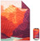 KingCamp Reisedecke Ultraleicht, Decke Wasserabweisend Kompakt,Outdoor Campingdecke Warme,kleines packmaß für Camping Büro Outdoor, (OrangenBerg,200x145cm)