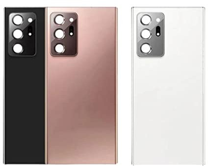 SHOWGOOD for Samsung Galaxy Note 20 Ultra Battery Cover Back Housing Rear Case Replacement Parts (White Battery Cover)