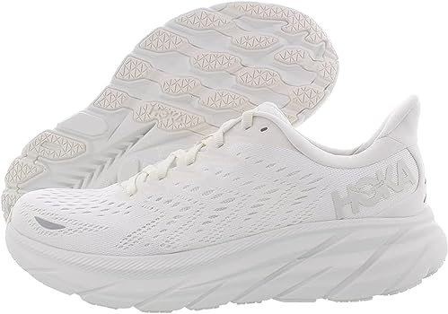 HOKA ONE ONE Herren-Sneaker, Weiß/Weiß, 46.5 EU