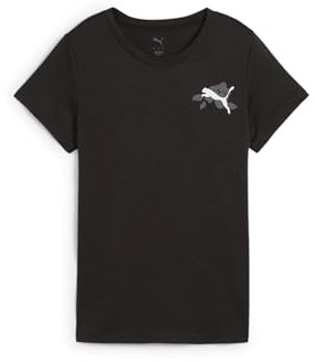 PUMA Unisex Graphics Train Concept Tee W T-Shirts, PUMA Black,
