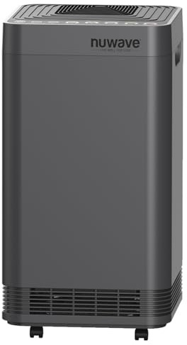 Nuwave OxyPure ZERO Plus Smart Air Purifier, Up to 298m², 105W Motor | Captures 99.99% of Particles, Dust & Odours; Sleep Mode for Bedrooms; Helps Save on Filter Replacement Costs