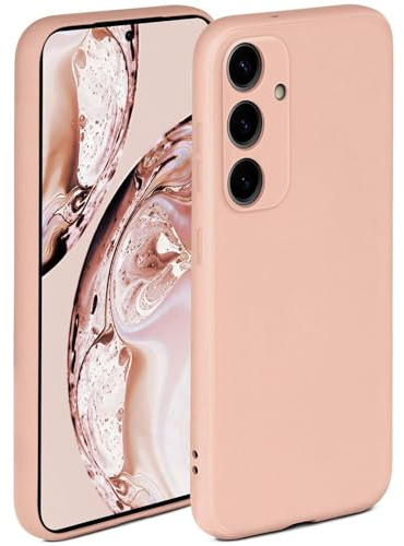 ONEFLOW Soft Case für Samsung Galaxy S24 Plus Hülle aus Silikon mit Kameraschutz, Silikonhülle mit erhöhtem Schutz fürs Display, Backcover Schutzhülle, weiche Handyhülle, Rosa