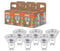 OSRAM Energy Class LED-Reflektor-Lampe PAR16 mit 2.5 W, 450 lm, kaltweiß (4000 K) aus bleifreiem Glas mit GU10 Sockel in der Energieeffizienzklasse A, 50 mm Durchmesser, IP20,6-Pack