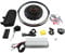1000W 48V Elektrofahrrad Umbausatz für Hinterrad 50km/h Elektrofahrräder-Nabenmotor-Bausatz 20 Zoll E-Bike Hinterrad Conversion Kit mit LED-Display, Electric Bicycle Umbausatz Pedelec Umbausatz