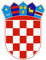 Daged Kroatien Aufkleber Karte Sticker-Bogen - 160 x 230 mm - PKW Auto Fahne Flagge Decal S1