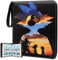 Anime Trading Card Binder for Cards, 9 Pocket with 60 Sleeves up to 1080 Cards One Piece TCG Card Binder, Waterproof Card Storage Book, Trading Cards Display Case
