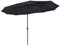 FANTASK Parasol double 470 x 280 cm, grand XXL, protection UV, parasol de jardin, de terrasse, avec manivelle, parasol de marché, gris, 470 x 280 cm, Moderne