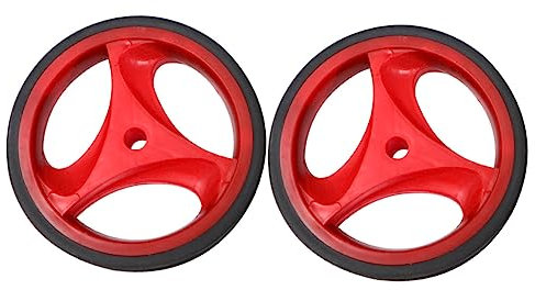 Abaodam Stützräder für Kinderfahrräder mit Halterung Verstellbar Blinkendes Hilfsrad Langlebig Geeignet für 12-20 Zoll Fahrräder