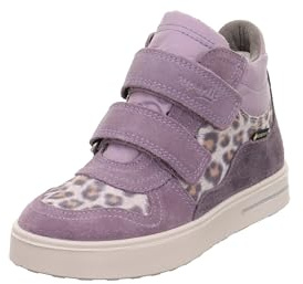 Superfit Mädchen und Jungen Ankle Boots Stella, Kinder Stiefeletten, Weite: M IV, Bootee, Booties, halbstiefel, Kurzstiefel, LILA (500), 31 EU
