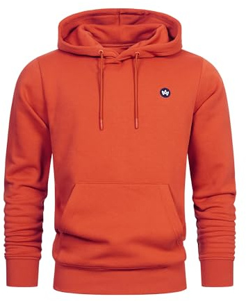 KRONSTADT Herren KSLars Hoodie Sweatshirt aus Baumwollmix mit Kapuze | Lässiger Kapuzenpullover für Alltag und Freizeit, Sweatpullover, Freizeitoberteil, Kapuzensweater, bequemer Pulli für Männer
