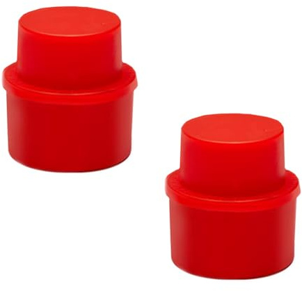 2 Pcs Bottle Pump Caps Drinks Stoppers Bottle Caps for Soda Drinks