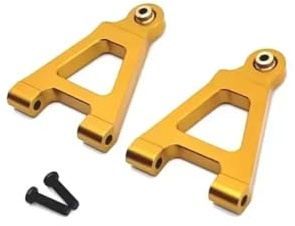 Für MJX 14301 14302 1/14 Metall Front Lower Für Schaukel Arm RC Auto Upgrade Ersatzteile RC-Zubehör(Yellow)