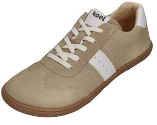 KOEL Damen Barefoot Sneakers Francie II Suede 3.0 beige