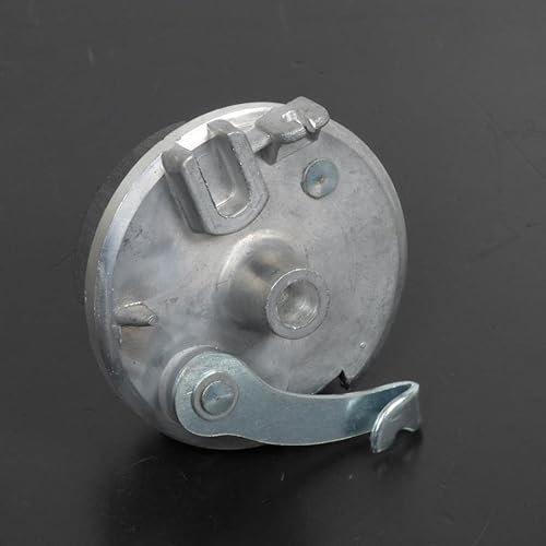 Tambour flasque de frein compatible avec Mobylette Peugeot 50 103 avant avec mâchoire 80mm