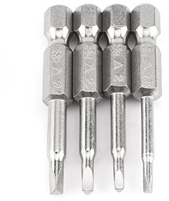 Destornillador Triángulo Magnético 4pcs Bits Set 1/4 Pulgadas Vástago hexagonal 50mmΔ1.8 / Δ2.0 / Δ2.3 / Δ2.7