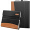 FINTIE Custodia per Microsoft Surface Pro 7+ / 7/6 / 5/4 / 3 12.3 Pollici Tablet - [Multi-angli] Portfolio Business Cover con Tasca, Compatibile con Tastiera Type, Nero