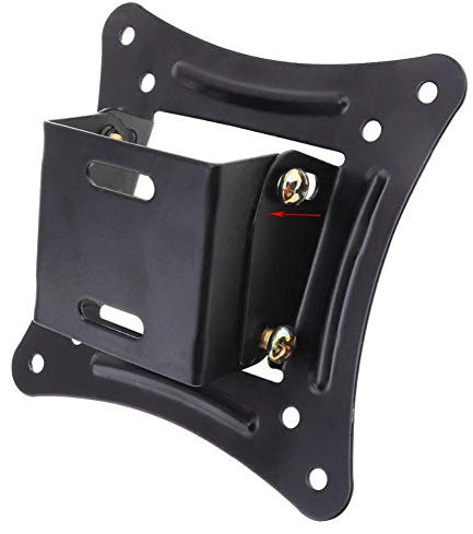 AMOYER Universal TV Wall Mount Bracket Fixed Flat Panel TV Frame Stand Holder Degrees Tilt Angle for 14-26 Inch LCD Monitor