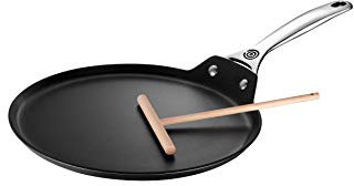 Le Creuset Toughened Nonstick PRO Crepe Pan with Rateau, 11