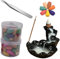 Guador Rückfluss Räuchergefäß Halter Handgemachte Wasserfall Backflow Räucherstäbchenhalter Backflow Incense Burner mit 80Pcs Multi Aromatisierte Rückfluss Räucherkegel und Edelstahl Pinzette…