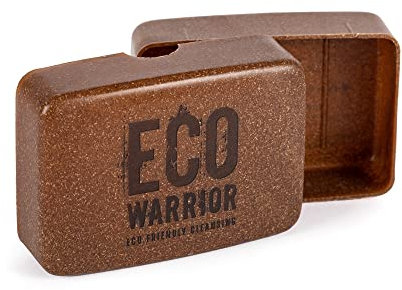 Eco Warrior Soap Bar Dish - Soap Holder for Bathroom Shower,Travel Wash Bag, Little Soap Company Gift for Men and Women