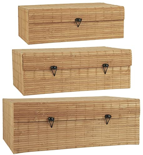 IB Laursen Schactelsatz je 3 Bambus Natur [Set]