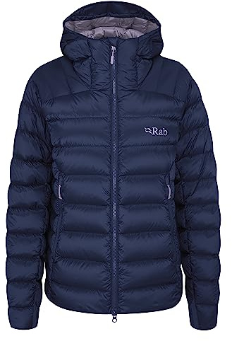 Rab Women's Electron Pro Down Jacket for Climbing & Mountaineering - Patriot Blue - 10
