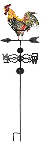 Dasertoe Girouette en métal avec décoration de , girouette pour toit de toits, girouette pour , girouette