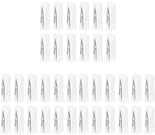 Alipis 3sets Vertikale Jalousie Endkappen Jalousie Spitze Jalousie Zubehör Stange Kappe Für Vertikale Jalousie 12 Stücke * 3