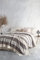 BOHORIA® Musselin Kuscheldecke (warm 4-lagig) „Linea“ extra groß 230x230cm | 100% Baumwolle | Überwurf für Sofa, Sessel & Bett | Kuscheldecke Sofadecke Wohndecke (230x230cm, Linea) (Obsidian)