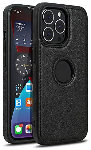 Luxus-Business-PU-Ledertasche für iPhone 14 13 12 11 Pro Max Mini XR XS X 7 8 Plus SE Weiche Rindsleder-Schutzhülle, Schwarz, für iPhone 12 Pro Max