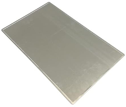 SENO & SENO Teglia per Baguette | Cottura di Panificati | Non Arrugginisce in Freezer o in Cella Frigo | Alta conducibilità termica (Gastronorm, alluminio senza bordi, cm.53x32,5)