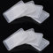 ZZRANYE 8 Stück gummierte transparente Tischscheiben, Wasserwaage-Keil für Heimwerker, Tischunterlegscheiben, Whirlpool-Restaurant-Geräte-Unterlegscheiben, Heimwerker-DIY-Keilnivellierer (5 mm)