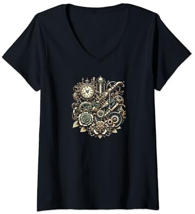 Jardín Gadget Camiseta Cuello V