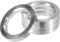 QUARKZMAN 4 Stück Aluminiumlegierung Auto Radnaben-Zentrierringe OD 75mm auf ID 57,1mm