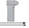 Super Power Turbo Fan 120000rpm, Staubgebläse Staubwedel Kabellos High Power Kleiner Hochgeschwindigkeitsventilator Druckluft Duster Reiniger für PC Tastatur Reinigung (Weiß)