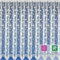 Maple Textiles Meadow Leaves Patterned Design Net Curtain Sold Per Metre Cut to Width for Windows Patio Doors Caravans (81(205cm) Drop)