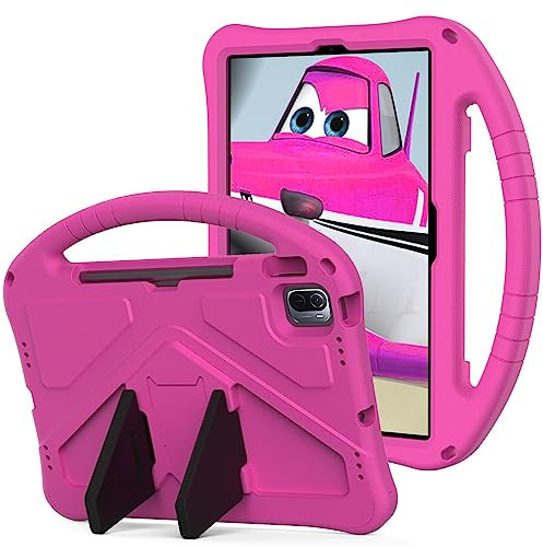 Schutzhülle Kinderhülle kompatibel mit Xiaomi Mi Pad 5/Mi Pad 5 Pro 11 2021 Tablet-Hülle, leichte, kinderfreundliche EVA-Schutzhülle, sturzsichere, schlagfeste Schutzhülle mit Schultergurt Hüllenabdec