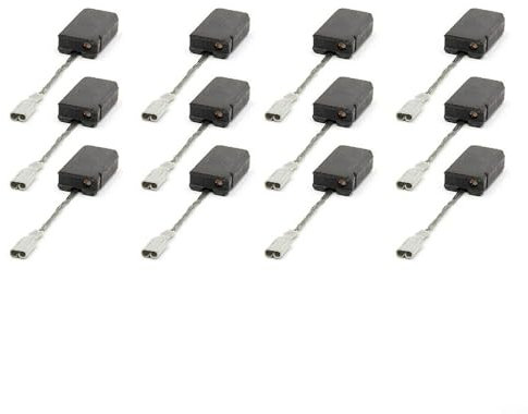 Zoegneer 12 pezzi Spazzole di Carbone Motore Carbonio Per GWS 1000 1100 1400 10 11 14 15-125